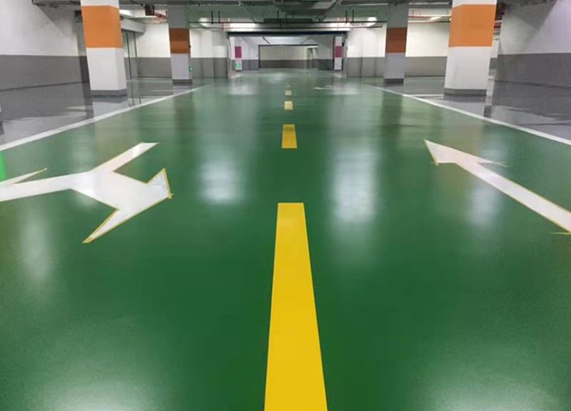 地下停車庫(kù)耐磨環(huán)氧地坪工程施工
