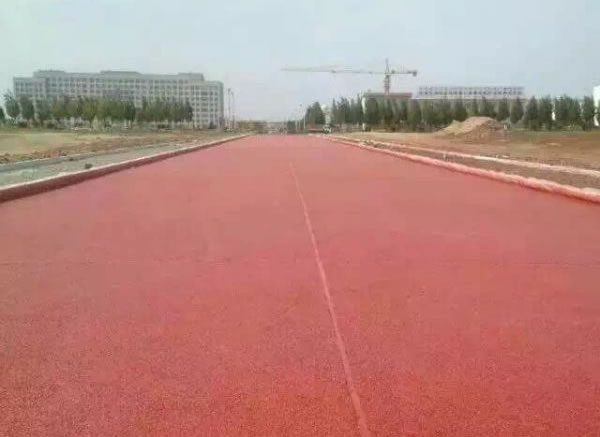 嘉興彩色透水混凝土路面施工公司